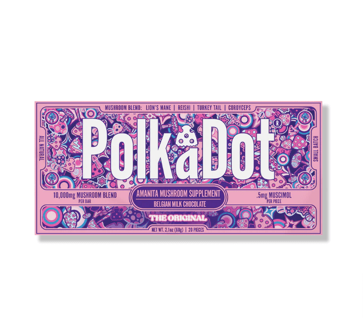 Polkadot chocolate Muchrooms